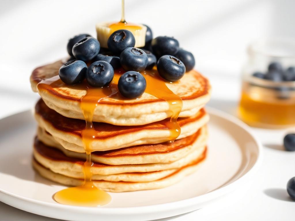 Banana protein pancakes